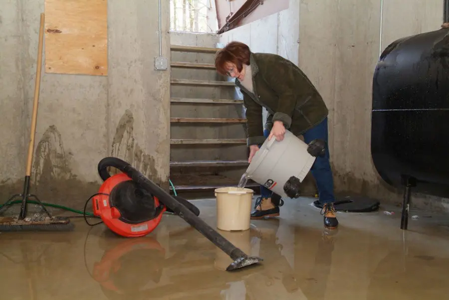 Storm water dried out of an East Cobb basement in Marietta, GA